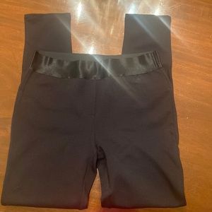 Bebe black med leggings nwt